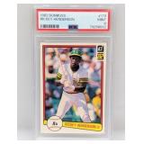 1982 Donruss Rickey Henderson 113 PSA 9