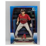 2023 Carrol Bowman Chrome Blue RC Ref Rookie /150