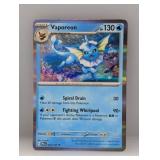 2025 Pokemon Prismatic Evolution Vaporeon Holo #22