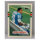 1989 Topps Traded Barry Sanders RC 83T