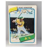 1980 Topps #482 Rickey Henderson RC HOF Athletics