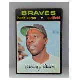 1971 Topps #400 Hank Aaron 'Hall Of Fame Braves'