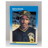 1987 Fleer Barry Bonds RC #604