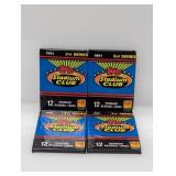 (4) 1991 Topps Stadium Club Series2 Baseball Packs