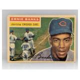 1956 Topps #15 - Ernie Banks 'Hall Of Fame - Cubs