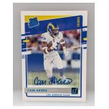 2020 Donruss Canvas Rated RC Cam Akers Auto 19/49