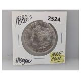 1882-S 90% Silv Morgan $1 Dollar