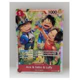 One Piece Ace Sabo Luffy Op13-007 SR