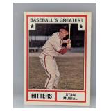 1982 TCMA Greatest Hitters Stan Musial #2 S/S