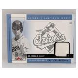 2005 Cal Ripken Jr Fleer Classic Clip Relic Crease