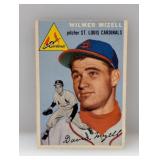 1954 Topps Wimer Mizell #249 Crease/Stain