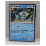 2025 Pokemon Black Star Promo Vaporeon Holo #168