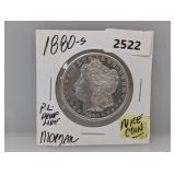 1880-S 90% Silv PL Morgan $1 Dollar