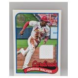 2024 Topps Jordan Walker Player Worn Memorabilia