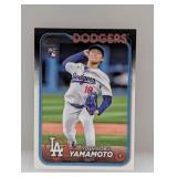 2024 Topps Yoshinobu Yamamoto RC #553