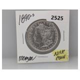 1890-S 90% Silv Morgan $1 Dollar