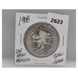 1968 72% Silv Mexico Un Peso