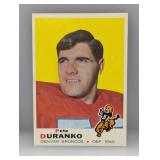 1969 Topps Pete Duranko 182 Surface/Indent