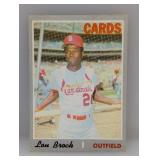 1970 Lou Brock #330 Surface
