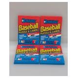 (4) 1989 Donruss Baseball Packs