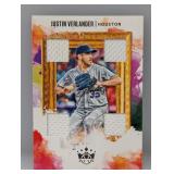 2020 Diamond Kings Justin Verlander 4pcs Game Used