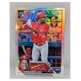 2023 Topps Chrome Prism Ref Jordan Walker RC #209