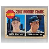 2017 Topps Heritage Rookie Stars Judge Austin RC