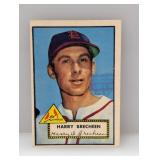 1952 Topps Harry Brecheen #263 Stain/Scratch