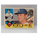 1960 Topps Norm Sherry #529 High Card#