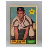 1961 Topps Dick Howser 416 Surface
