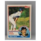 1983 Topps #498 Wade Boggs (Rookie) HOF Red Sox