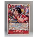One Piece Monkey D Luffy Stamped St01-012 SR