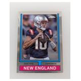 2024 Topps Chrome 1974 Throwback Drake Maye 74TF-3