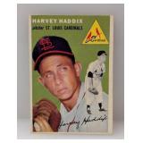 1954 Topps Harvey Haddix #9 Low Card# Creases
