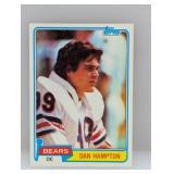 1981 Topps Rookie #316 Dan Hampton Indent