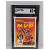 1992-93 Upper Deck MVP #67 Michael Jordan SGC 10