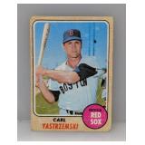 1968 Topps Carl Yastrzemski Creases/Stains