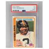 1978 Topps Terry Bradshaw #65 PSA 7 MC