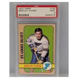 1972 Topps Barclay Plager #136 PSA 9