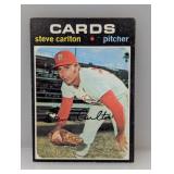1971 Topps Steve Carlton #55 Surface/Stain