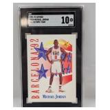1991-92 Skybox U.S. Olympics Michael Jordan SGC 10
