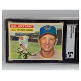 1956 TOPPS BASEBALL Hal Jefcoat #289 EX SGC 5