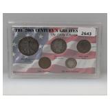 20th Century Greatest Coins Set