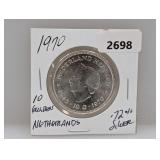 1970 72% Silv Netherlands 10 Gulden