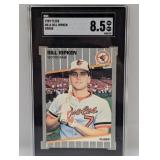 1989 Fleer Billy Ripken #616 (FF Error) PSA 8.5