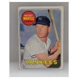 1967 Topps Mickey Mantle #500 Stain