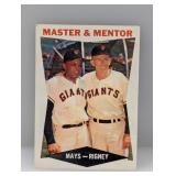 1960 Topps Master & Mentor #5 Hof Surface