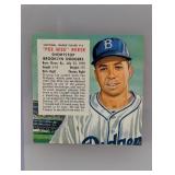 1954 RED MAN TOBACCO PEE WEE REESE HOF 15N Crease