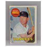 1969 Topps Mickey Mantle #500 Surface