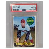 1969 TOPPS Tim Cullen #586 VG-EX PSA 4